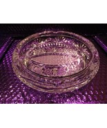 Cut Crystal Cigar Ashtray handmade in Slovakia without original box - $135.00