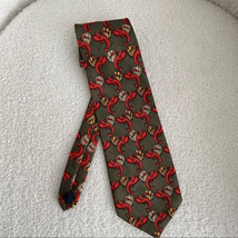 Vintage Lobster Clam Print Tie - $18.00
