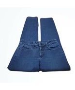 NYDJ Dark Wash Mid Rise Skinny Blue Jeans Size 6 Waist 28 Inch Inseam 29... - £25.40 GBP