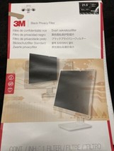 3M Privacy Filter for 21.5&quot; Monitors 16:9 PF215W9B Black, Glossy, Matte - £36.77 GBP