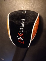 Golf Club Head Cover by Pro X7 / 3 Wood Great Condition - £10.90 GBP