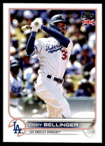 2022 Topps UK Edition Cody Bellinger Los Angeles Dodgers #123 - $2.23