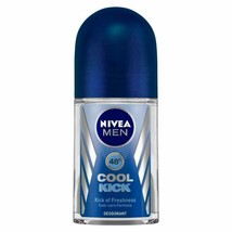 Nivea Men Deodorant Roll On, Cool Kick, 50ml (Pack Of 2) Free Shipping - £22.06 GBP
