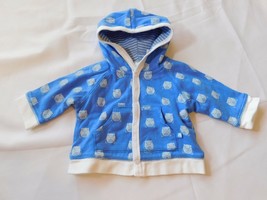 The Children's Place Baby Boy's Girl's Coat Jacket Hoodie 0-3 Months Blue NWT - $12.86