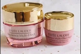 Estee Lauder Resilience Multi Effect lift Face and Neck Cream set - £17.31 GBP