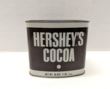 Hershey&#39;s Cocoa Powder 16 Oz Size Vintage Tin Made in USA with Lid - $16.78