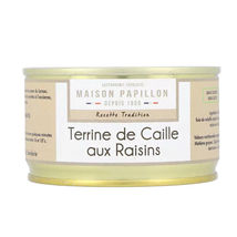 Maison Papillon - Artisan Charcutier Quail terrine with grapes - 2 x 4.5... - $35.95