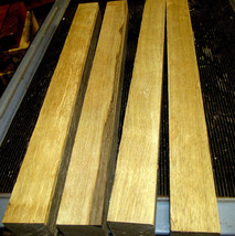 4 Kd Exotic B Grade Black Limba Turning Lathe Wood Blank Lumber 2 X 2 X 24&quot; - £25.85 GBP