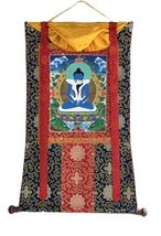 BUDDHA SHAKTI SAMANTABHADRA ORIGINAL TIBETAN THANGKA PAINTING WITH SILK ... - €139,96 EUR BUDDHA SHAKTI SAMANTABHADRA ORIGINAL TIBETAN THANGKA PAINTING WITH SILK ... - €139,96 EUR