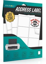 Shipping Address Labels FBA SKU Mailing Printable (25 Sheets, 6-UP) 4” x... - €8,56 EUR