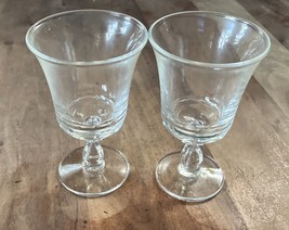 Mint Vintage Fostoria “Century” Pattern 6” Water Goblet Pair - $12.22