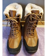 Rugged Outback Waterproof Snow Boots Size 9 Faux Fur Lining - £11.73 GBP
