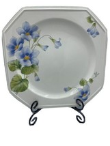 Blue Bell by MIKASA Continental F3101 12&quot; Chop Plate Square Platter Floral Blue  - £15.95 GBP