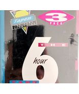 The 6 Hour Tape 3 Pack SEALED Blank VHS T-120 - $27.86 CAD