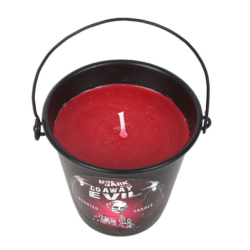 Go Away Evil Candle Bucket Item image 3