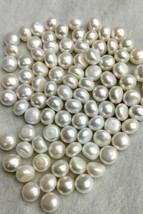 1 Pc 8 mm Round Freshwater White Pearl for Temple Pooja, Gods Offerings - $19.04 1 Pc 8 mm Round Freshwater White Pearl for Temple Pooja, Gods Offerings - $19.04