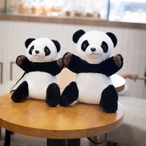 Panda Backpack Toy Kawaii Stuffed Animals Travel Backpacks Soft Cute Panda Plush - £19.00 GBP