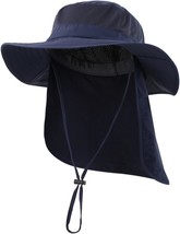 Home Prefer Outdoor Upf50+ Mesh Sun Hat Wide Brim Fishing Hat With Neck ... - $33.93