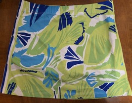 Gretchen Scott Skippy Skort Siz Large Green Blue Tropical Hawaiian Tenni... - $34.95