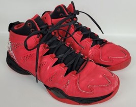 Nike Air Jordan Melo M10 Fire Red 629876-601 US 8.5 - £31.15 GBP