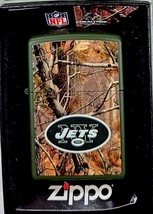 Rare Retired NFL New York Jets REALTREE Zippo Lighter - $23.70