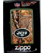Rare Retired NFL New York Jets REALTREE Zippo Lighter - €20,51 EUR