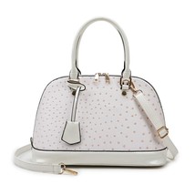 Top-handle Bags for Women  Designer Handbag Large Ostrich Pattern  Bag Ladies Bi - £93.28 GBP
