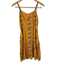 Old Navy Cami Summer Dress Sleeveless Size XS Floral Smocked Back Bohemi... - $371.81 MXN