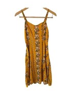 Old Navy Cami Summer Dress Sleeveless Size XS Floral Smocked Back Bohemi... - $367.67 MXN