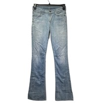 citizens of humanity jeans 1472-1405 light wash distressed flare Skinny ... - £24.11 GBP