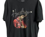 Jimmy Hendrix T Shirt  Short Sleeve Crew Neck Cotton Black Graphic Band ... - $13.06