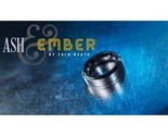 Ash and Ember Silver Beveled Size 8 (2 Rings) by Zach Heath  - Trick - $44.50