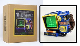 Fallout 76 Pip Boy 2000 MK VI Vault Tec Limited Edition Figure Wand Company 2023 - £396.22 GBP