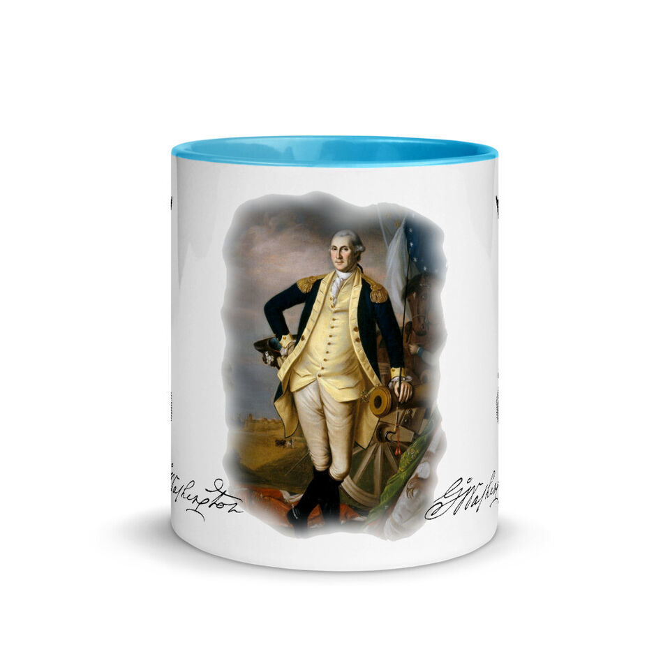 General George Washington Continental Army Coffee Tea Beverage Mug (4 Co... - $18.99