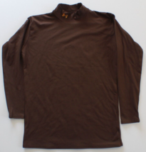 Under Armour Mens Fitted Long Sleeve Mock Turtleneck Shirt Size XL - £14.64 GBP