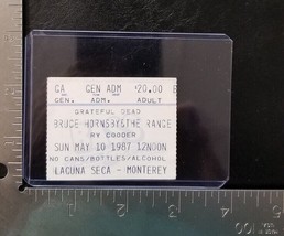 Grateful Dead / Hornsby / Ry Cooder - Vintage May 10, 1987 Concert Ticket Stub - £9.48 GBP