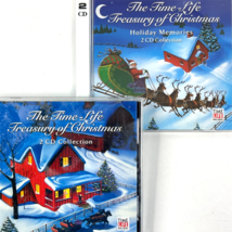 Time Life Treasury of Christmas 2 CD Bundle Holiday Memories 4 Discs Classics - £28.40 GBP