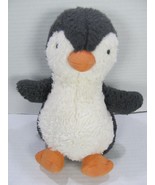 Jellycat London Bashful Penguin Small Dark Gray White Plush Stuffed Anim... - £13.40 GBP
