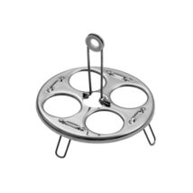 Premier Housewares Bygone Egg Poacher and Lifter, Stainless Steel - Silver  - $51.00