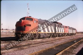 Original Slide Canadian National RR CN 9167 EMD F7A Proviso ILL 12-90 - £14.92 GBP