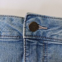 Lee Riders 1S4MEW8 Women's Blue Cotton Blend Mid-Rise Denim Skirt Size 14M image 9