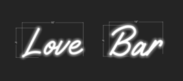 Love Bar | LED Neon Sign - £138.26 GBP