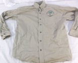 COLORADO NATIONAL GUARD FAMILY READINESS 2004 TAN LONG SLEEVE BUTTON UP ... - $22.67