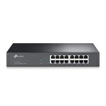 TP-Link 16 Port 10/100Mbps Fast Ethernet Switch | Plug &amp; Play | Desktop/... - £65.26 GBP