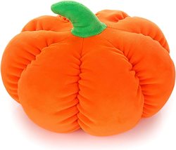 Stuffed Pumpkin Fluffy Pumpkin Plush Toy Durable Halloween Pumpkins Decorative - £11.95 GBP