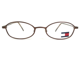 Tommy Hilfiger Eyeglasses Frames TH236 078 Brown Red Round Full Rim 47-18-140 - $46.53