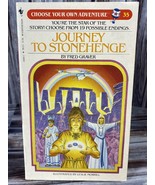 VTG 1984 Choose Your Own Adventure Book - #35 - Journey to Stonehenge - ... - £11.34 GBP