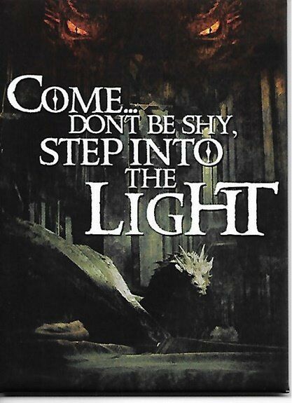 Primary image for The Hobbit Step Into The Light Refrigerator Magnet Lord of the Rings NEW UNUSED