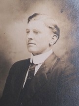 RPPC Handsome Dapper Young Gentleman in Tie Portrait Postcard AZO c1904-1918 b - $7.99