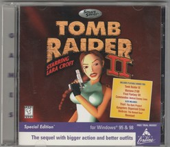 Tomb Raider II CD-Rom for Windows 95 &amp; 98 by SmartSaver ~ 1998 - £23.68 GBP